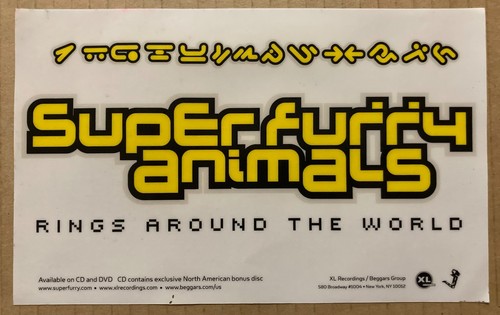 Super furry animals rare 2001 - animals,