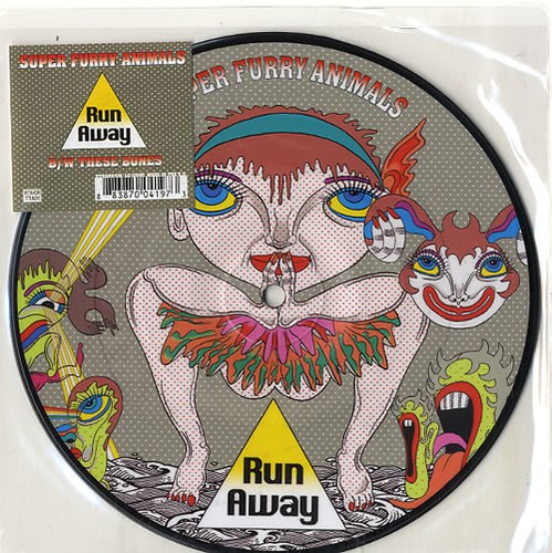 Super furry animals run away - run,
